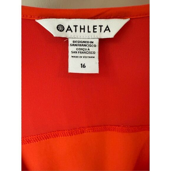 Athleta Orange Expedition Skort Dress Size 16/XL - Picture 9 of 12